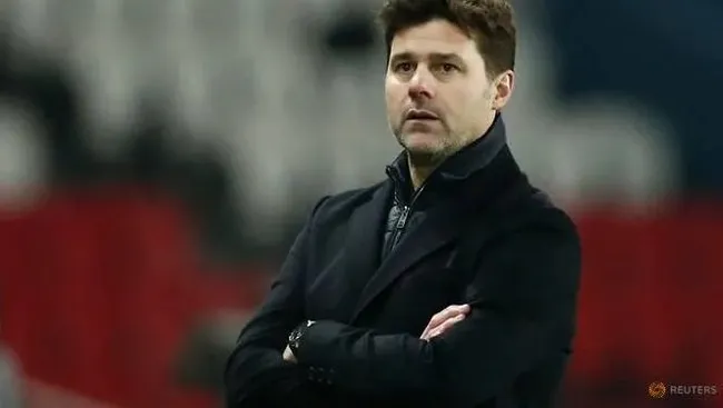 Paris St Germain coach Mauricio Pochettino. (Reuters)