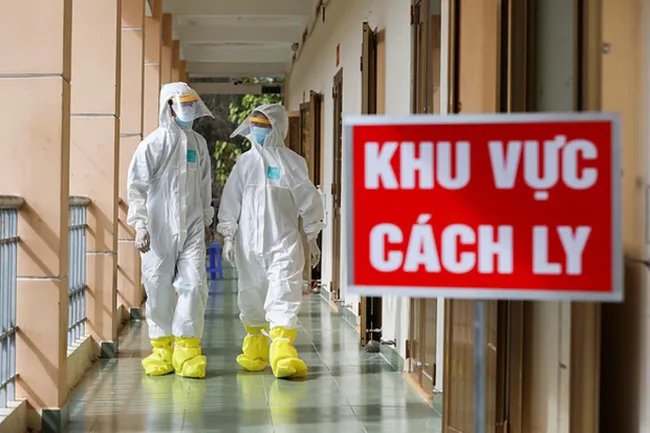 Such an isolated area has been set up for infected patients. (Photo: MoH)
