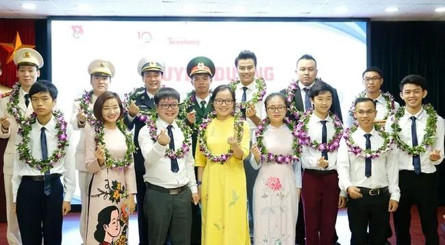 Winners of the Vietnam Outstanding Young Faces Award 2019.