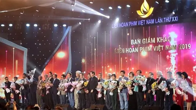 Delegates at the 21st Vietnam Film Festival in November 2019. (Photo: VNA)