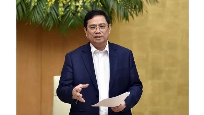 Prime Minister Pham Minh Chinh. (Photo: VGP)