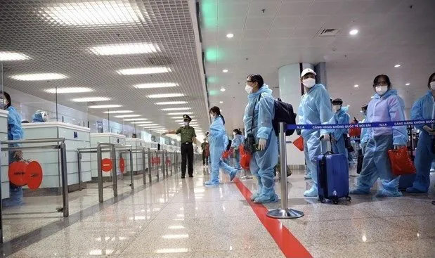 Hanoi’s Noi Bai International Airport will stop welcoming passengers from abroad from June 1. (Photo: VNA)