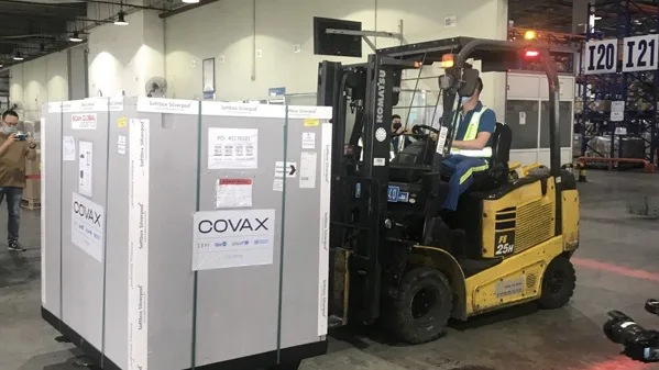 The first batch of COVID-19 vaccines arrived the country on April 1.
