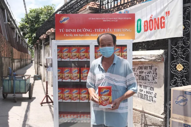 The Sharing Nutrition Cabinet is Ovaltine’s initiative to support during this pandemic.