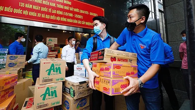 Youths of Central Agencies Bloc support frontline against pandemic