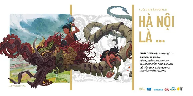 Contestants can freely express their own feelings & emotions towards Hanoi
Contest poster courtesy of UNESCO Vietnam