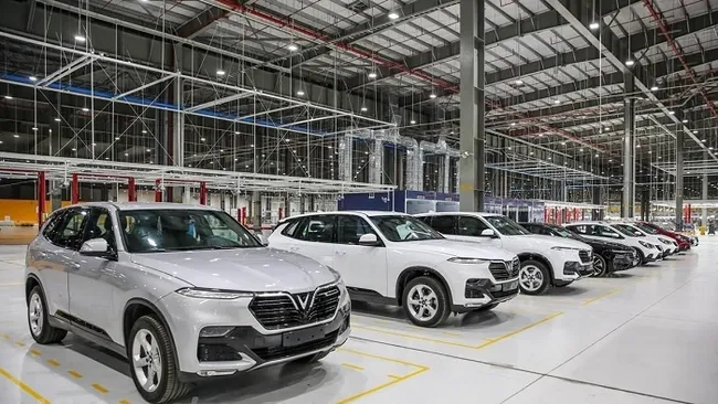 A car plant of VinFast in Hai Phong (Representative photo: VNA)