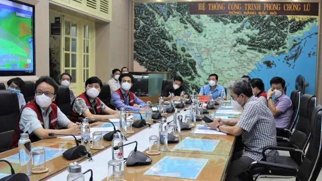 The National Steering Committee for National Disaster Prevention meets on September 9 to discuss its response to tropical storm Conson.