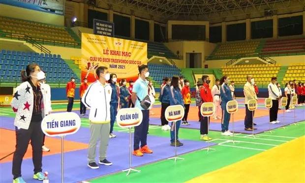 At the opening ceremony. (Photo: VNA)