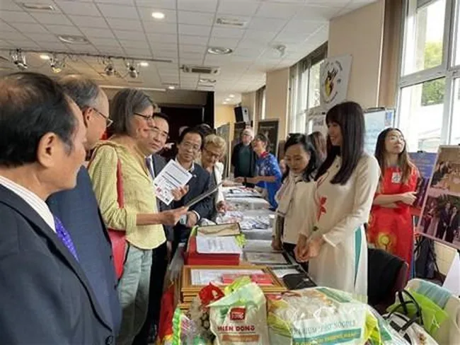 A booth at the event (Photo: VNA)