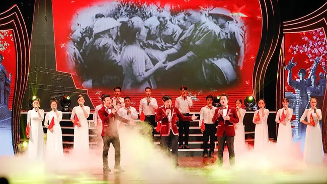 A performance at the programme (Photo: daibieunhandan.vn)