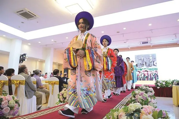 Royal costumes from the Nguyen Dynasty. (Photo courtesy of the organisers)