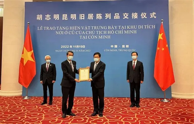 At the ceremony (Photo: NDO/Huu Hung)