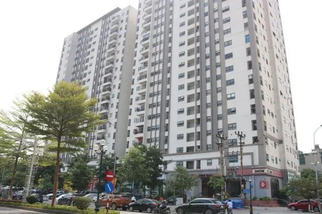 Hoang Gia social housing project in Bac Ninh City consists of two 19-storey buildings with a total of 540 apartments.
