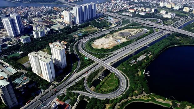 Intersection of Phap Van - Ring Road No 3 in Hanoi (Photo: VNA)