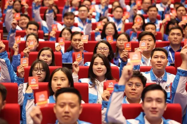 The delegates at the congress (Photo: doanthanhnien.vn)