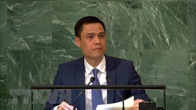Ambassador Dang Hoang Giang, Permanent Representative of Vietnam to the United Nations (Photo: VNA)