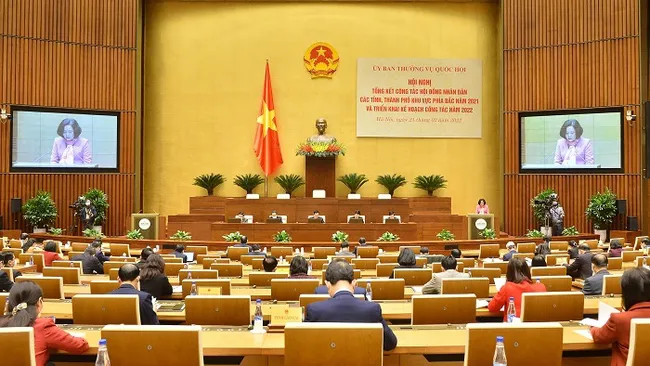 Overview of the event. (Photo: quochoi.vn)