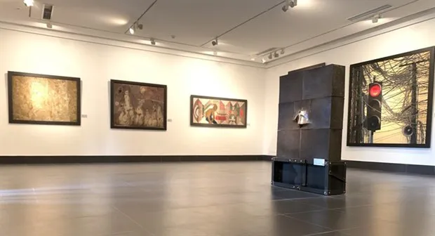 An area of the exhibition (Photo: baovanhoa.vn)