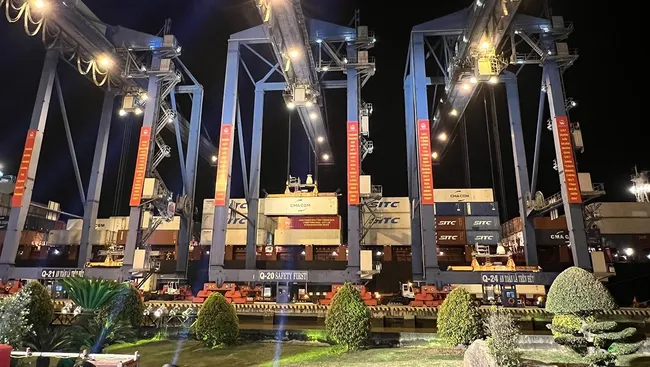 Activity at Tan Cang-Cat Lai Port