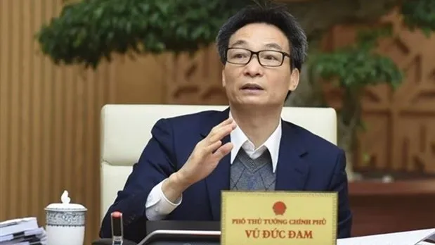 Deputy Prime Minister Vu Duc Dam addresses the meeting (Photo: VNA)