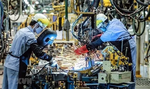 At a factory in Vietnam (Photo: VNA)