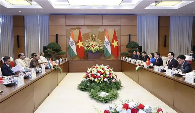 An overview of the talks (Photo: VNA)