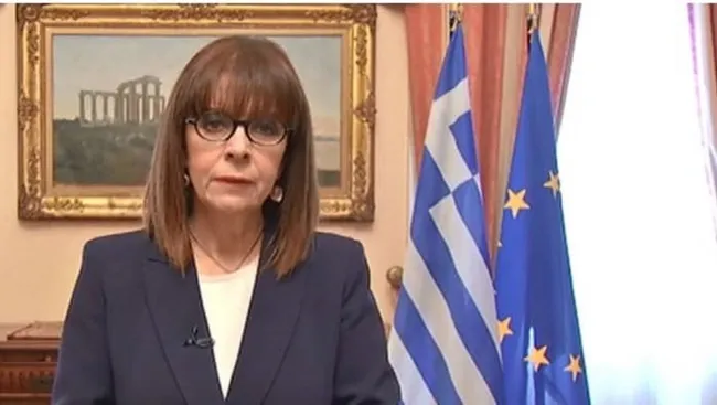 Greek President Katerina Sakellaropoulou. (Photo: Greekcitytimes)