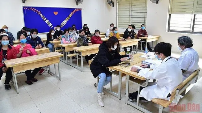 By April 11, the country had injected 208,596,156 doses of COVID-19 vaccines. (Photo: NDO)