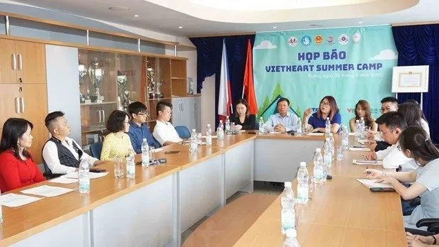 At the press conference (Photo: VNA)