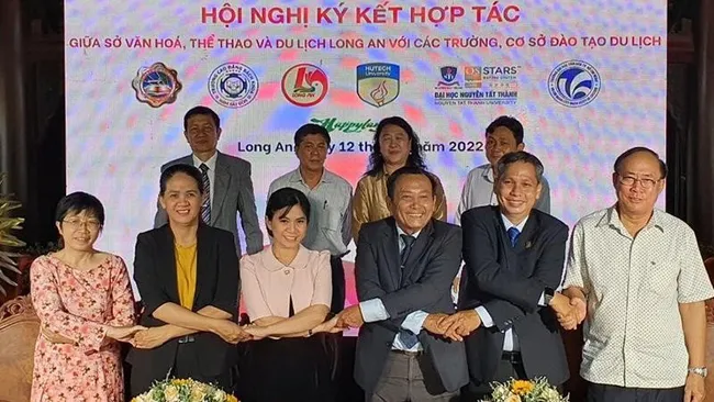 At the signing ceremony