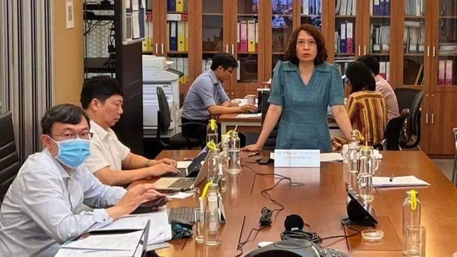 The Ministry of Health's meeting on preventing monkeypox.