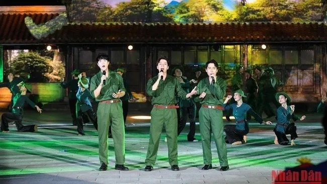 A performance at the programme (Photo: Thanh Dat)