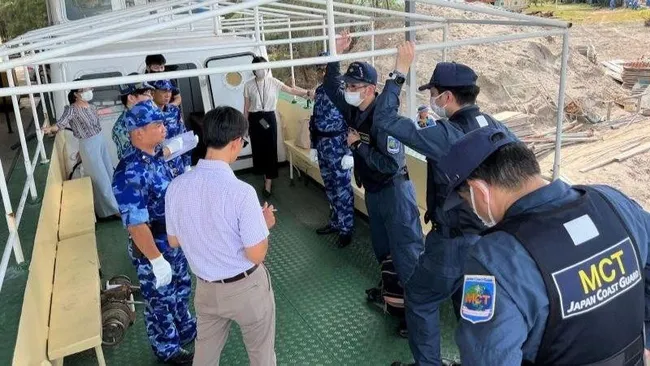 JICA supports strengthening law enforcement capacity of Vietnam’s coast guards