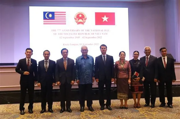 At the Malaysia banquet (Photo: VNA)