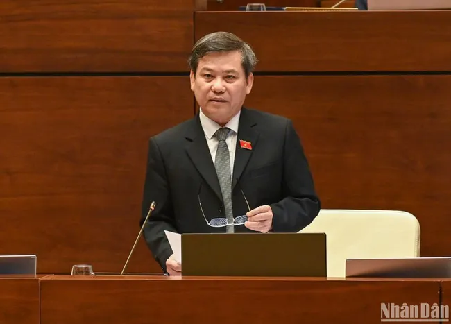 Prosecutor General of the Supreme People’s Procuracy of Vietnam Le Minh Tri speaks at the event. (Photo: NDO)