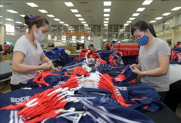 Garment exports slump in the first quarter of 2023. (Photo: VNA)