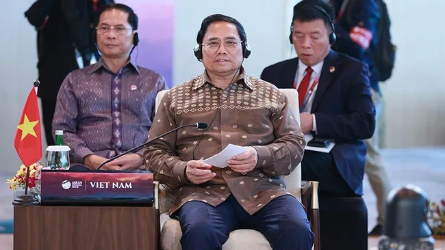 PM Pham Minh Chinh at the event (Photo: VNA)