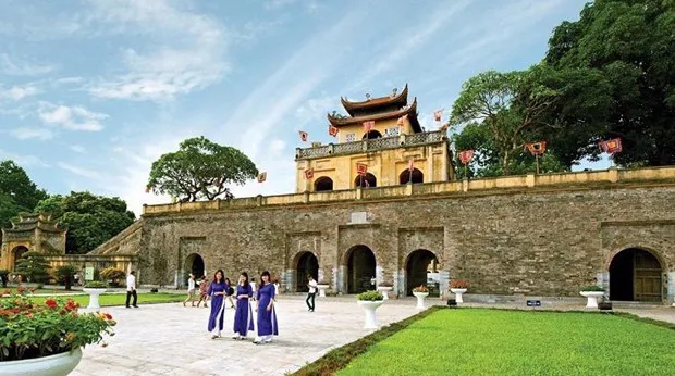 At Thang Long Imperial Citadel (Photo: VNA)