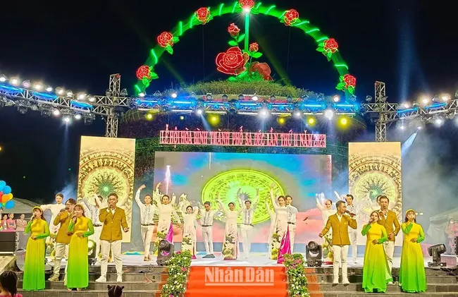 A performance at the opening ceremony