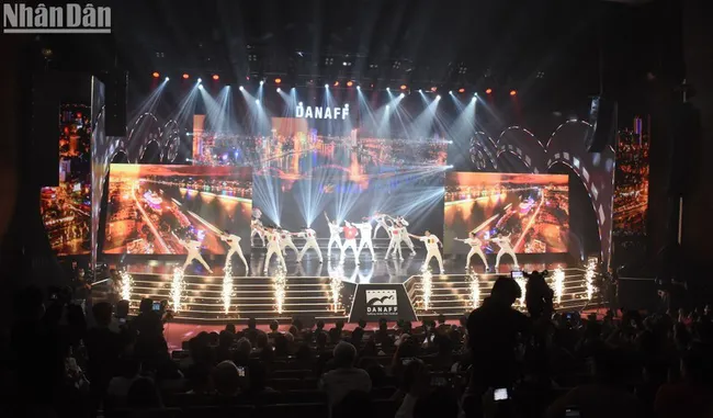 At the opening ceremony for the first DANAFF