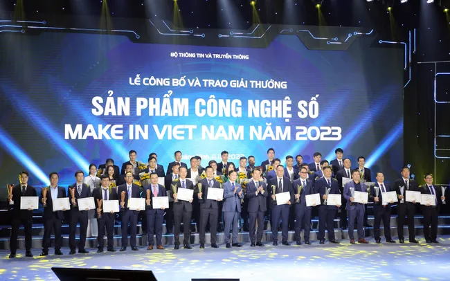 Vinh danh 43 sản phẩm đạt Giải thưởng Sản phẩm công nghệ số Make in Viet Nam năm 2023