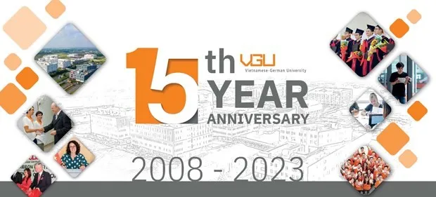 Founded on September 1, 2008, the university has attracted nearly 3,000 students enrolled in seven undergraduate and 10 master's programmes with a focus on high-tech engineering and economics. (Photo: vgu.edu.vn)