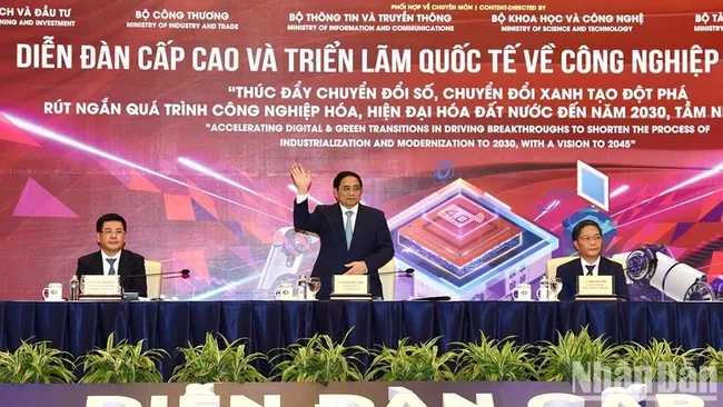 PM Pham Minh Chinh at the event (Photo: NDO)