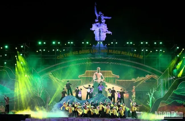 A performance at the programme (Photo: NDO)
