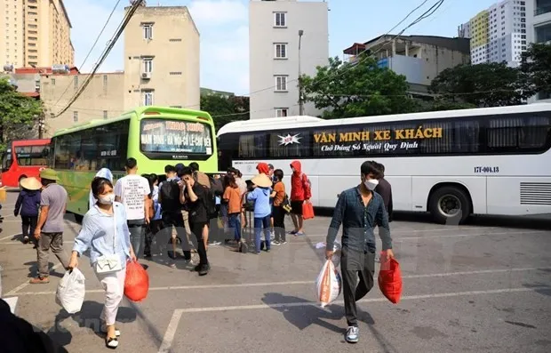 Passenger, goods transport volume sees strong surge in H1. (Illustrative image/Photo: VNA)