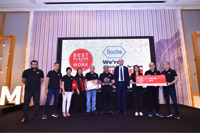 Roche Vietnam (Diagnostics) honored as one of the best companies to work in Vietnam for 2023