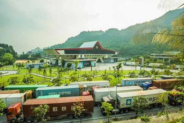 Dong Dang border gate in Lang Son province (Source: vneconomy.vn)