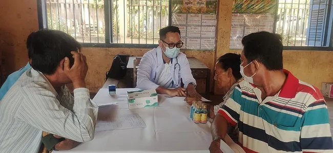 Free health check-ups provided to Overseas Vietnamese residents in Cambodia