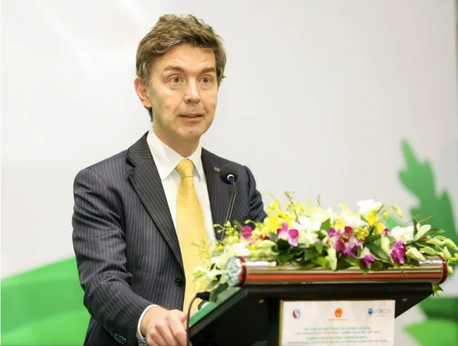Head of the EU Delegation to Vietnam Ambassador Julien Guerrier (Photo: VNA)